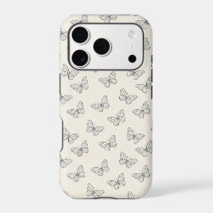 Butterfly Line Art Pattern