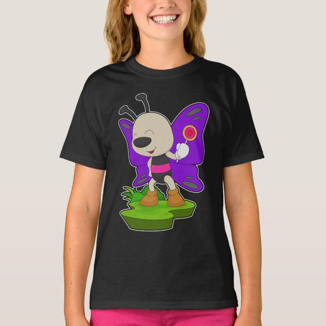 Butterfly Lollipop T-Shirt (Front)