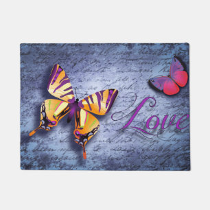Butterfly Love Doormat