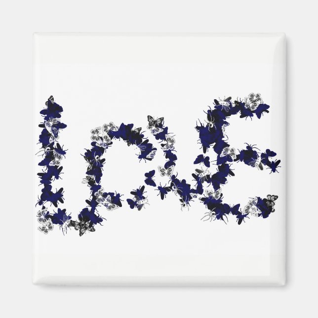 Butterfly Love Magnet (Front)