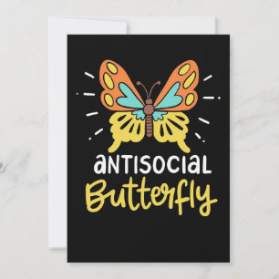 Butterfly Lover Antisocial Butterfly Save The Date