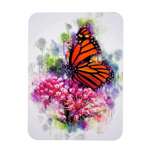 Butterfly Lover Monarch Butterfly Magnet