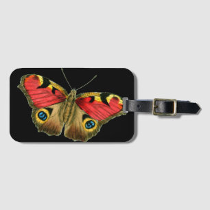 Butterfly Luggage Tag
