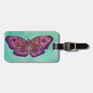 Butterfly Luggage Tag