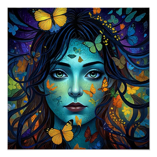 Butterfly Maid Poster (Front)