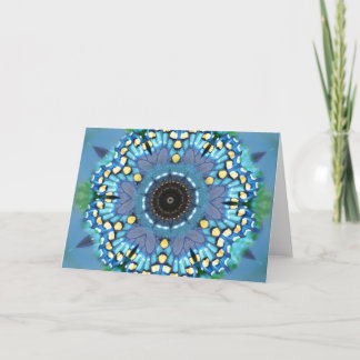 Butterfly Mandala Card