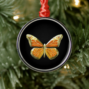 Butterfly Metal Ornament