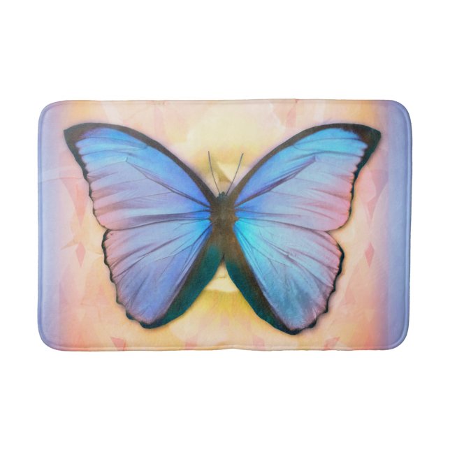 BUTTERFLY METAMORPHOSIS BATH MAT (Front)