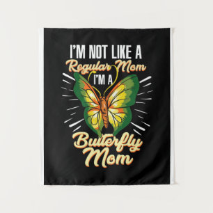 Butterfly Mom Gift, Mom Birthday Gift,Mother's Day Tapestry