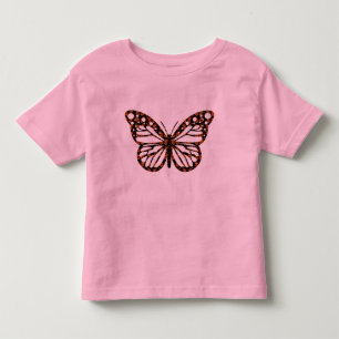 Butterfly Monarch Design - Toddler Fine Jersey T-S T-shirt