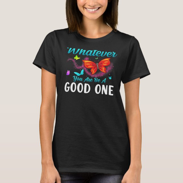 Butterfly Monarch Insect Pretty T-Shirt (Front)