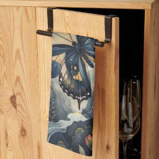 Butterfly & Moon                                 Kitchen Towel