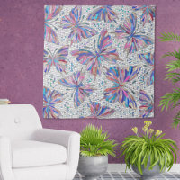 Butterfly Mosaic Pattern - pastels