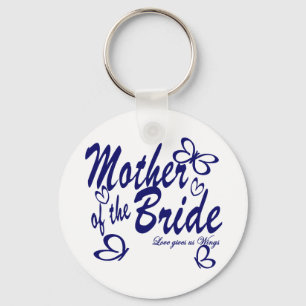 Butterfly/Mother of the Bride Keychain