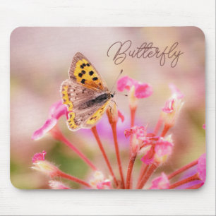 Butterfly mouse pad