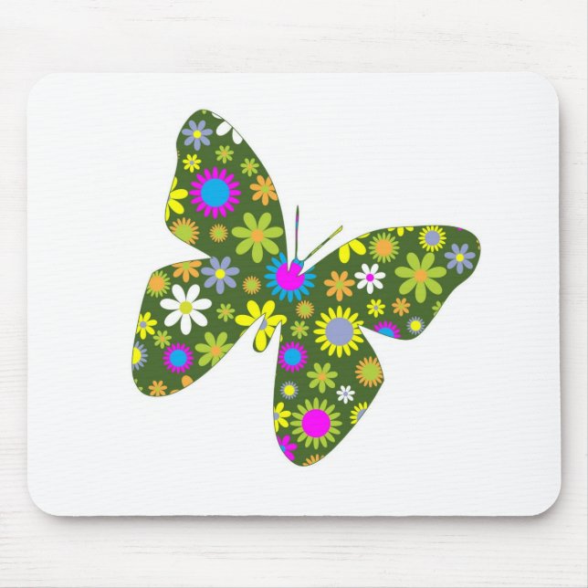 Butterfly Mouse Pad (Front)