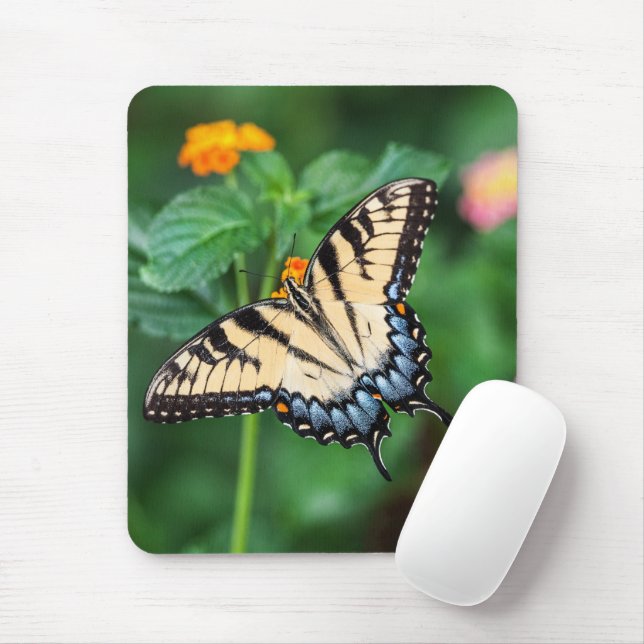 Butterfly Mouse Pad (With Mouse)