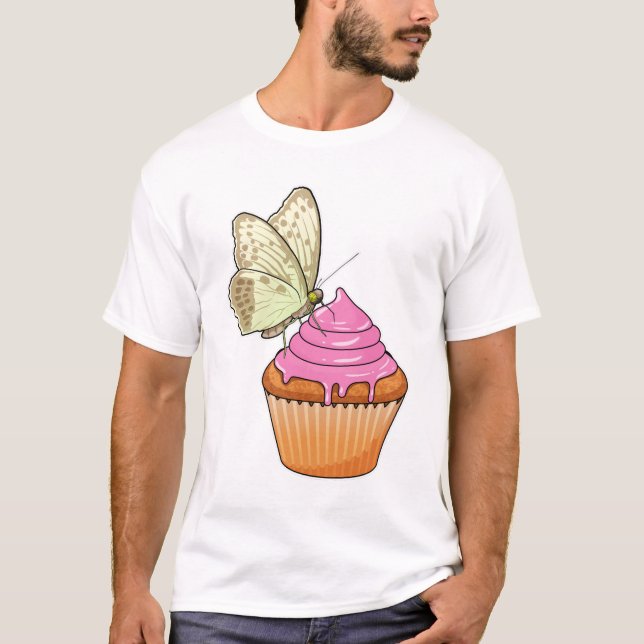 Butterfly Muffin T-Shirt (Front)