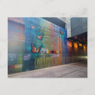 Butterfly Mural Postcard
