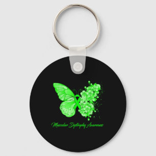 Butterfly Muscular Dystrophy Awareness Keychain