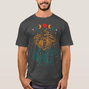 Butterfly Mushroom Fairycore Aesthetic Cottagecore T-Shirt