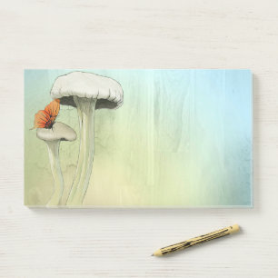 “Butterfly-Mushroom”  Post-it Notes