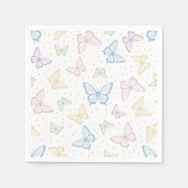 Butterfly Napkin (Front)