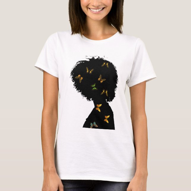 Butterfly Natural T-Shirt (Front)