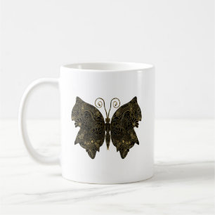 Butterfly Nature Insect Illustration Coffee Mug