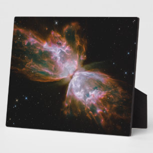 Butterfly Nebula 10x8 Space Photo Plaque