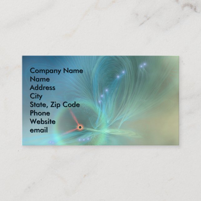 Butterfly Nebula Business Card (Front)