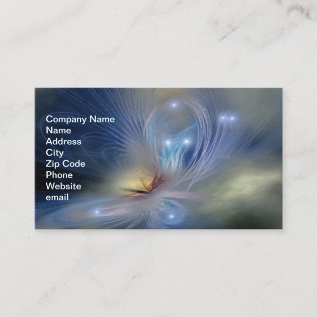 Butterfly Nebula Business Card (Front)