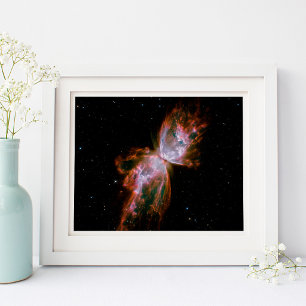 Butterfly Nebula Celestial Space Photo Poster