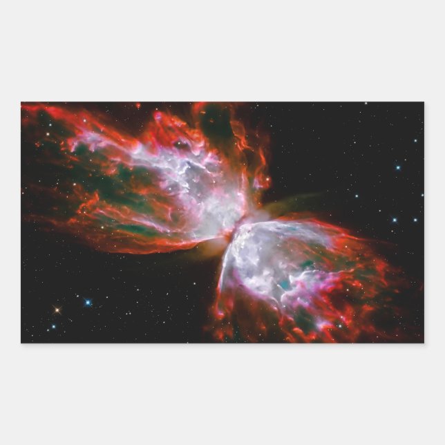 Butterfly Nebula in Scorpius Constellation Sticker (Front)