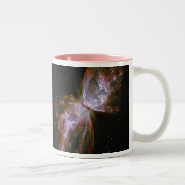 Butterfly Nebula NGC 6302 Two-Tone Coffee Mug (Right)