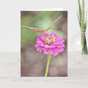 Butterfly Nectar Scripture Card Psalm 34:8