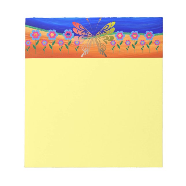 Butterfly Note Pad (Front)