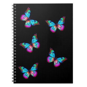 Butterfly Notebook Black