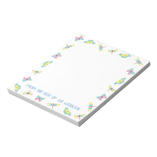 Butterfly Notepad (Rotated)