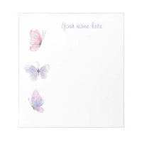 Butterfly notepad 