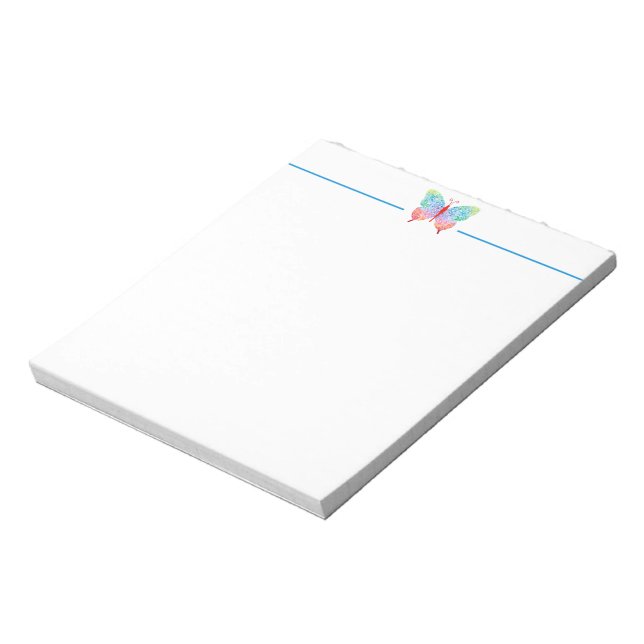 Butterfly Notepad (Rotated)