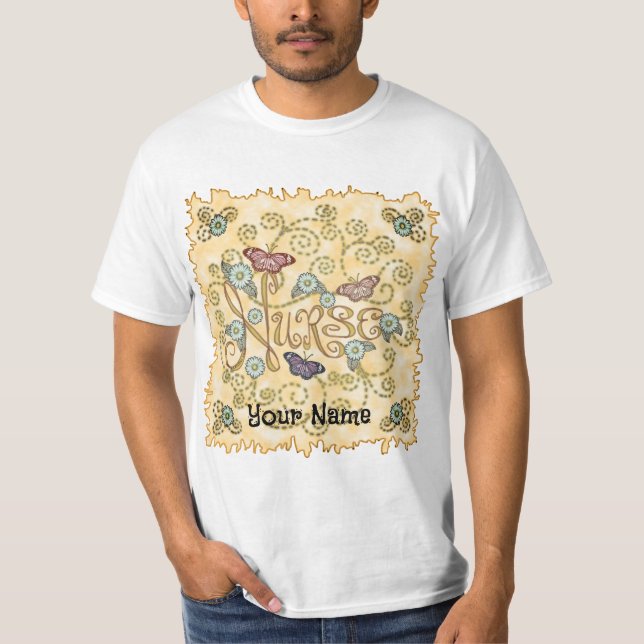 Butterfly nurse  T-Shirt (Front)