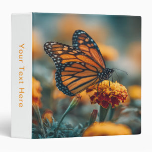 Butterfly on a Marigold Binder