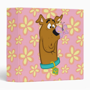 Butterfly On Scooby-Doo's Nose Binder