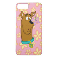 Butterfly On Scooby-Doo's Nose