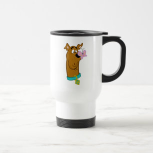 Butterfly On Scooby-Doo's Nose Travel Mug