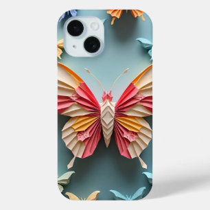 Butterfly Origami iPhone 15 Case