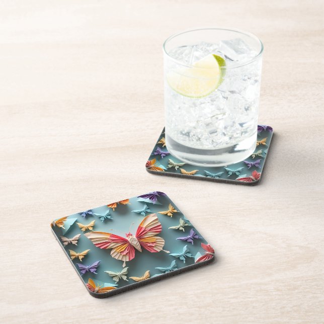 Butterfly Origami Coaster (Right Side)