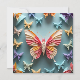 Butterfly Origami Invitation