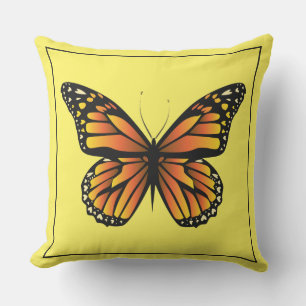 Butterfly Outdoor Throw Pillow